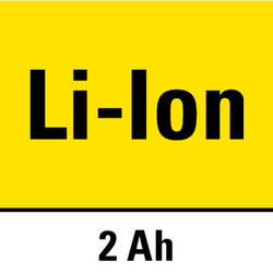 Acumulador de iões de lítio com capacidade de 2 Ah