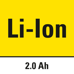 Acumulador de iões e lítio com capacidade de 2 Ah