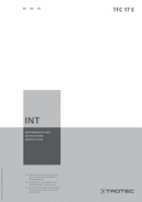 Bedienungsanleitung Heizlüfter TFC 17 E (INT)