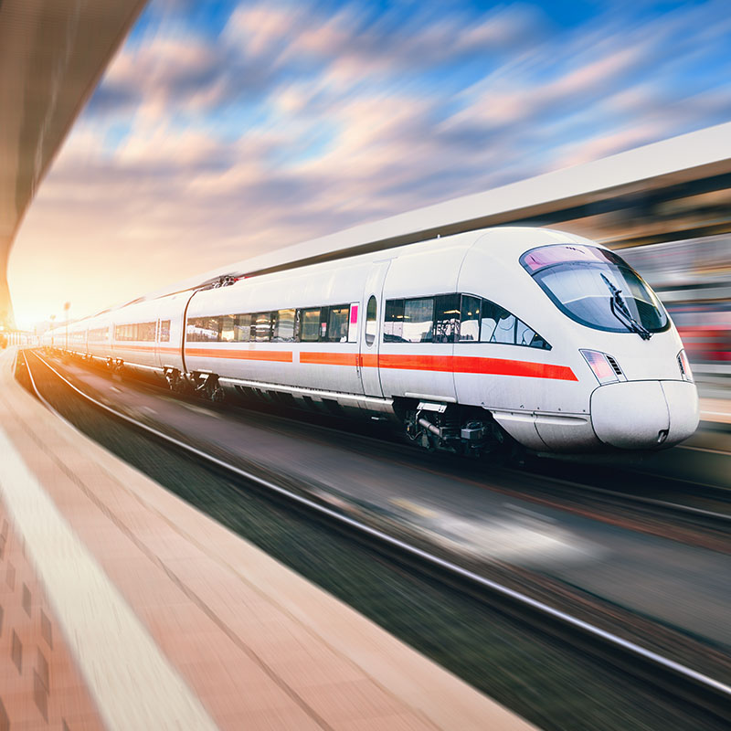 Boa viagem para a indústria ferroviária