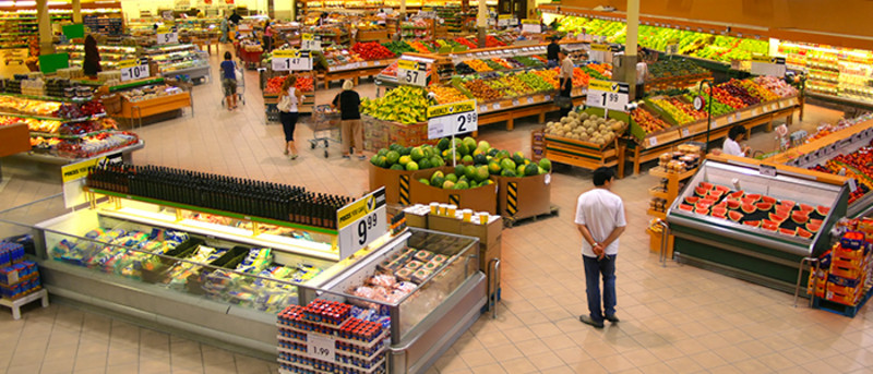 Desumidificação de supermercado-Trotec