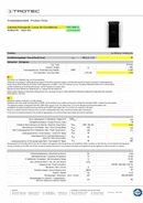 Ficha de dados do produto aparelho de ar condicionado local PAC 5800 X (INT)