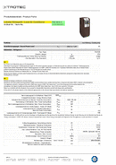 Ficha de dados do produto ar condicionado PAC 2610 X (INT)