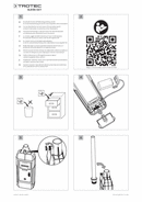 Instruções resumidas detetor ultra-sónico SL800-SET (INT)