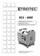 Manual de instruções do agregado de secagem VE 6 - 400V (INT)