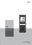 Manual de instruções do medidor de distância BD25 (PT)