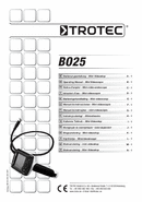 Manual de instruções do mini-videoscópio BO25 (INT)