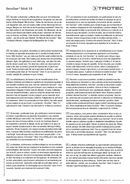 Manual de instruções do SecoSan 10 E (INT)