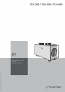 Manual de instruções do termoventilador elétrico TEH 200 / TEH 300 TEH 400 (PT)