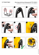 Manual de instruções do ventilador axial TTV 4500 S