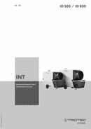 Manual de instruções dos agregados de aquecimento a gasóleo ID 500/ID 800 (INT)