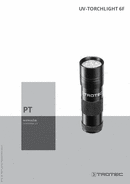Manual de instruções UV-Torchlight 6F (PT)