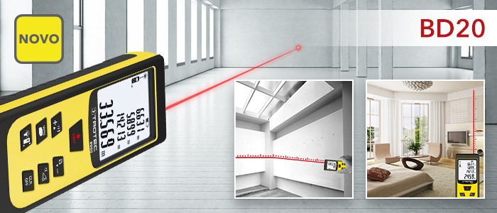 Precisão de laser em segundos com o BD20