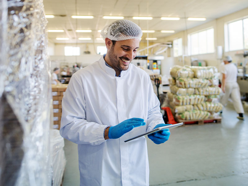 Soluções para a indústria alimentar